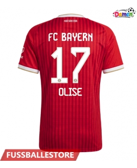 Günstige Bayern Munich Michael Olise #17 Heimtrikot Damen 2026-27 Kurzarm